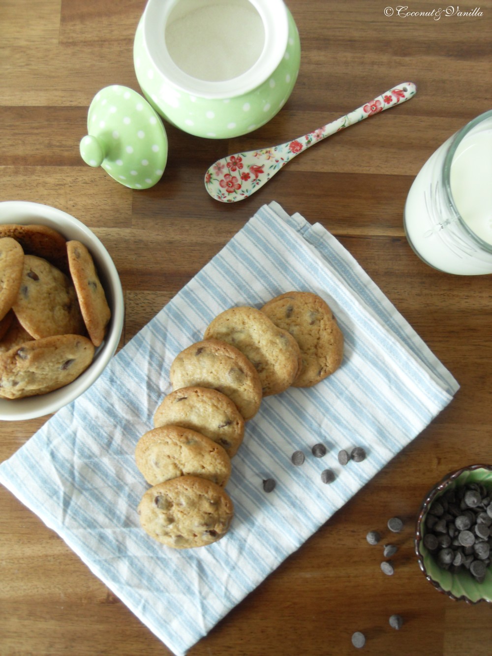 Die besten Chocolate Chip Cookies | Coconut &amp; Vanilla