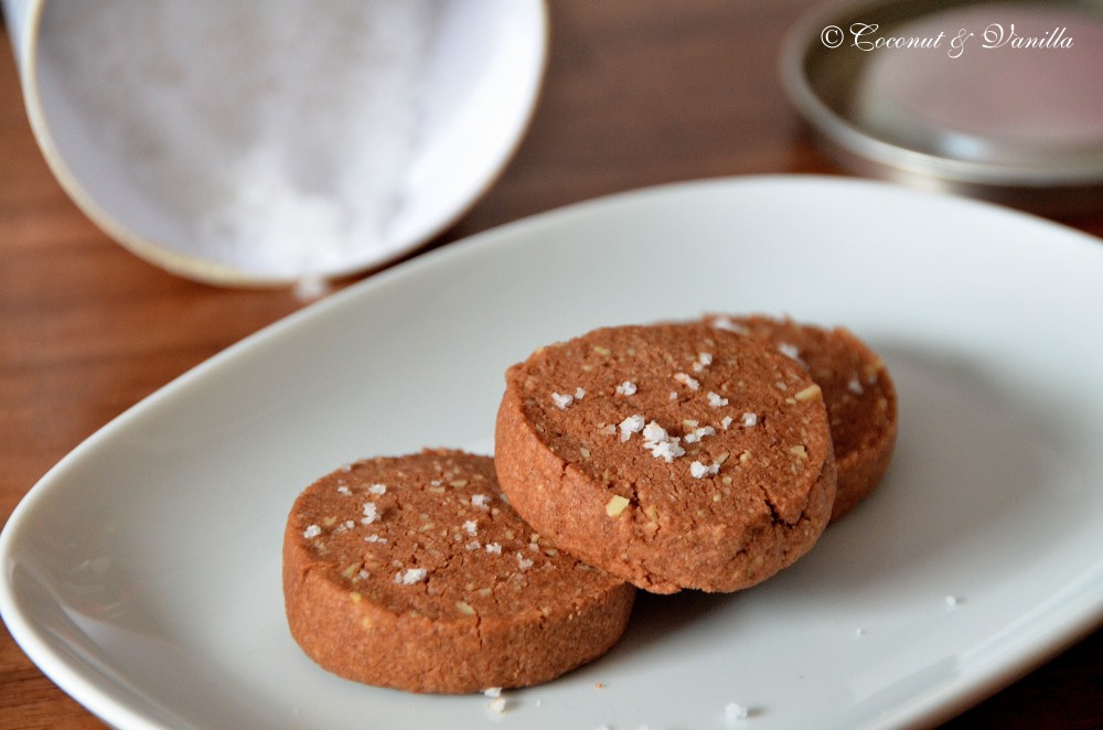 Schokoladenkekse mit Fleur de Sel | Coconut &amp; Vanilla