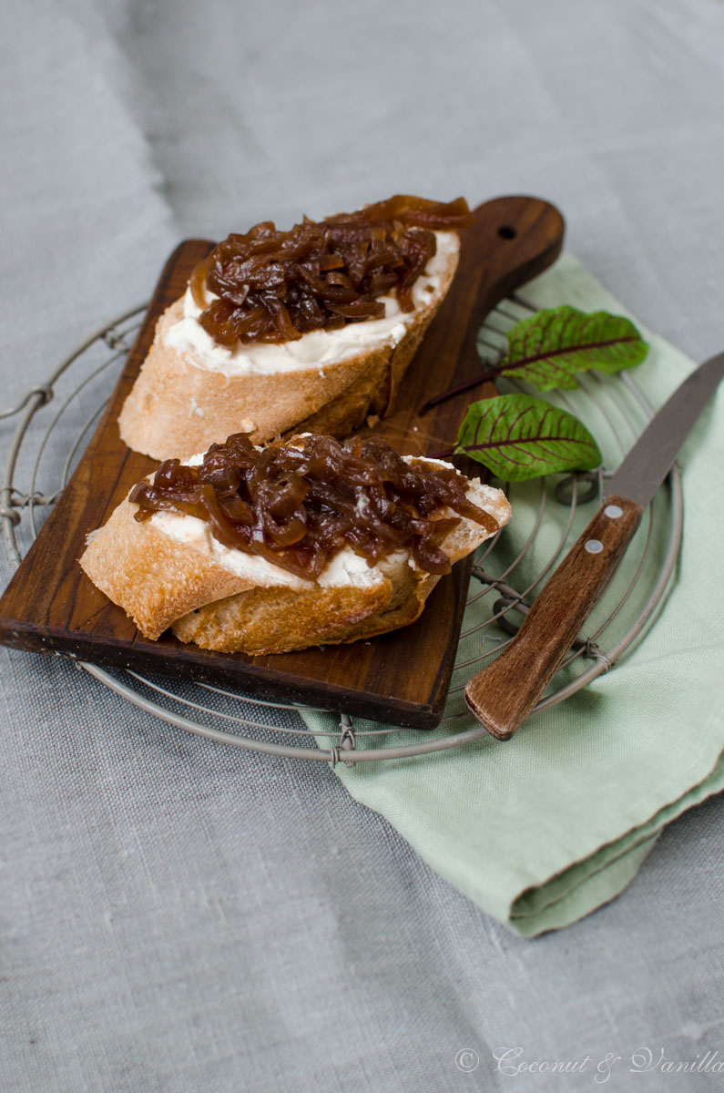 preserved caramelized red onion relish