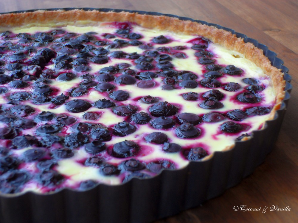 Heidelbeer-Zitronen-Tarte | Coconut &amp; Vanilla