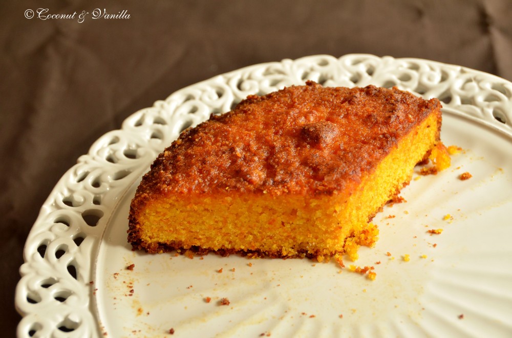 Glutenfreier Orangen-Polenta-Kuchen | Coconut &amp; Vanilla