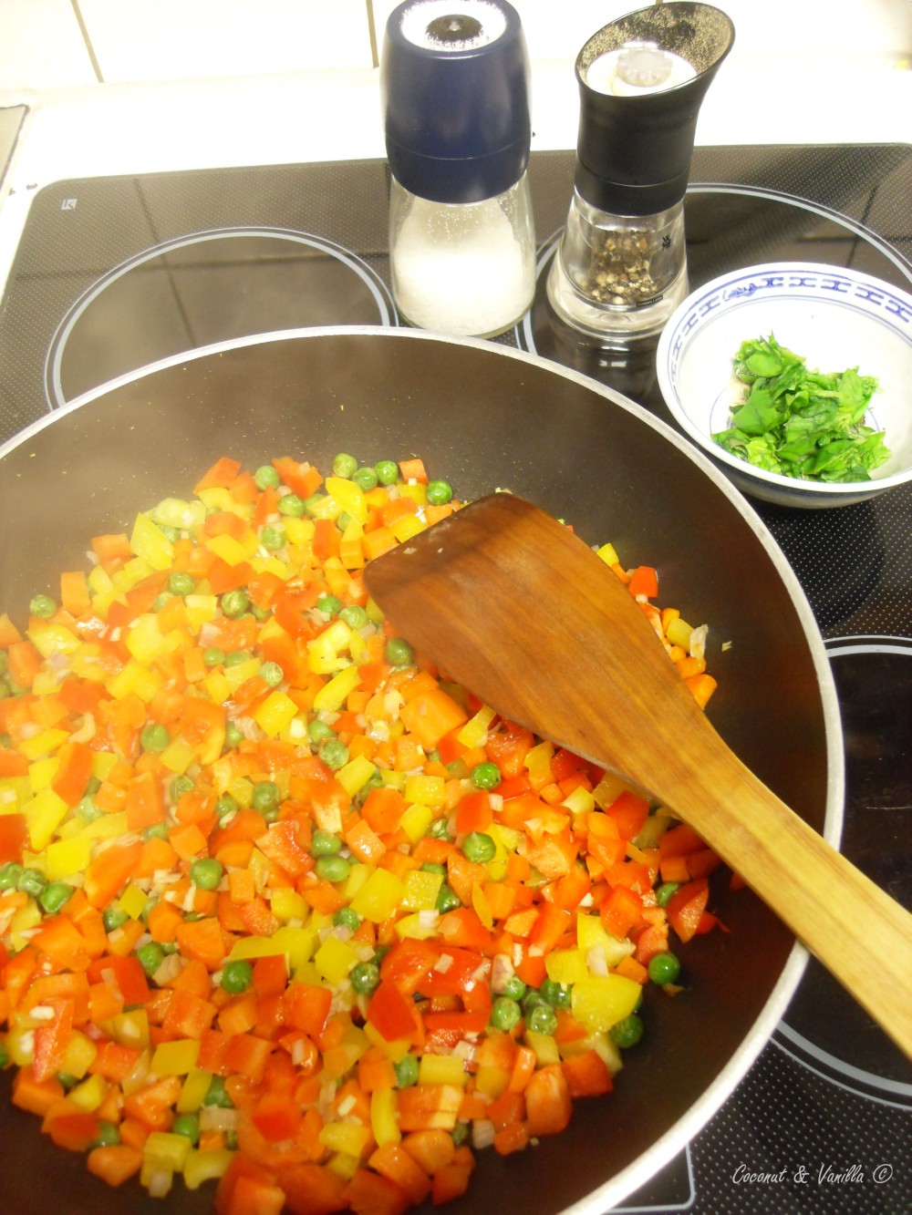 vegetables with quinoa