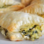 Puff Pastry Turnovers with Zucchini & Feta