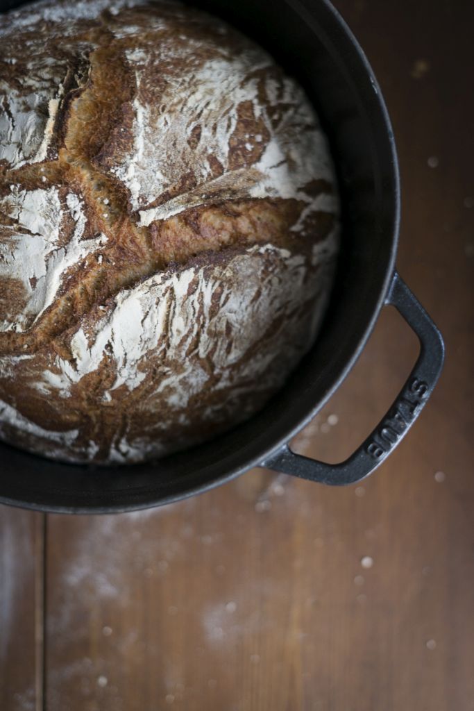 Kartoffelbrot aus dem Topf