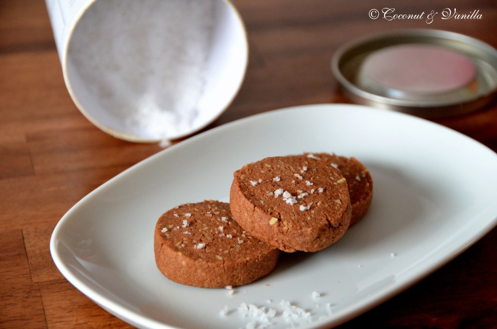 Schokoladenkekse mit Fleur de Sel