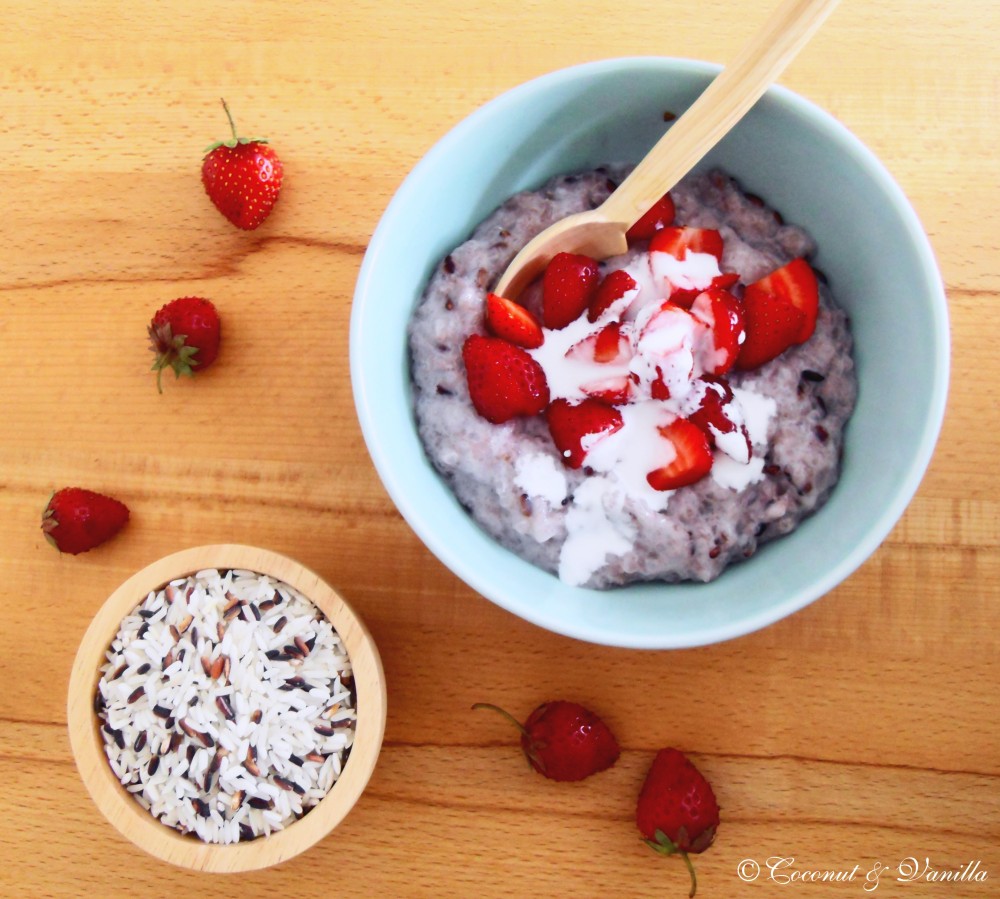 Lila MilchreisPurple Rice Pudding