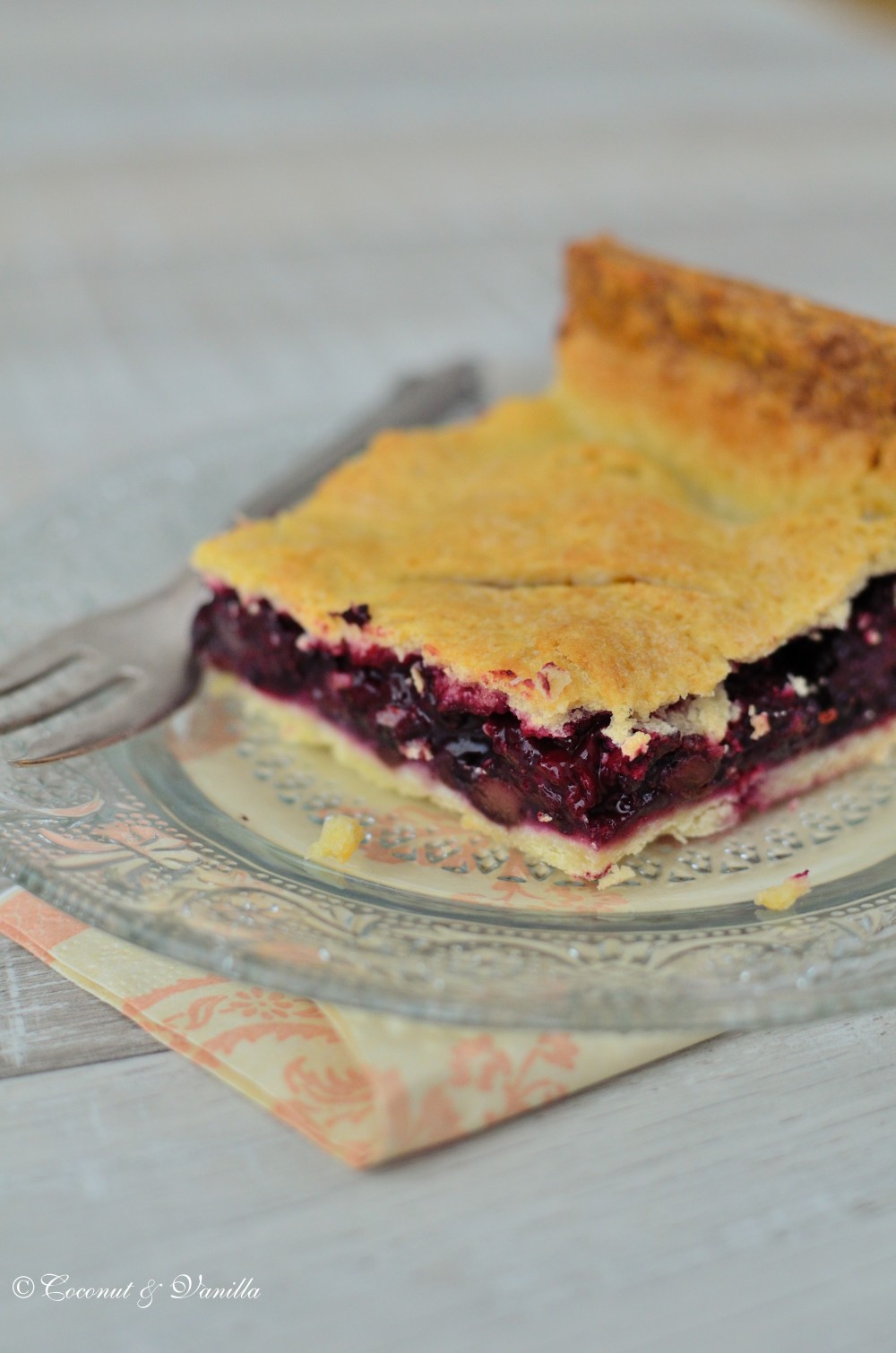 Brombeer-Schokoladen-Pie