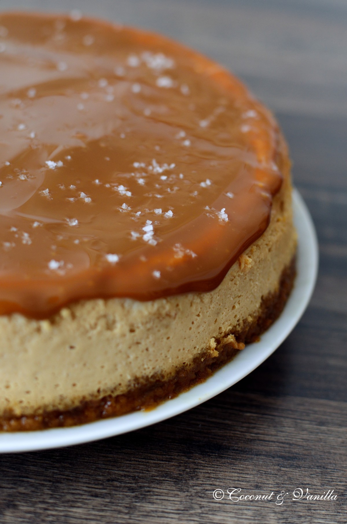 Dulce de Leche Cheesecake mit Fleur de Sel