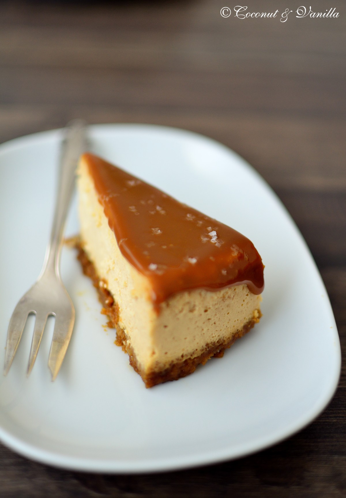 Dulce de Leche Cheesecake mit Fleur de Sel