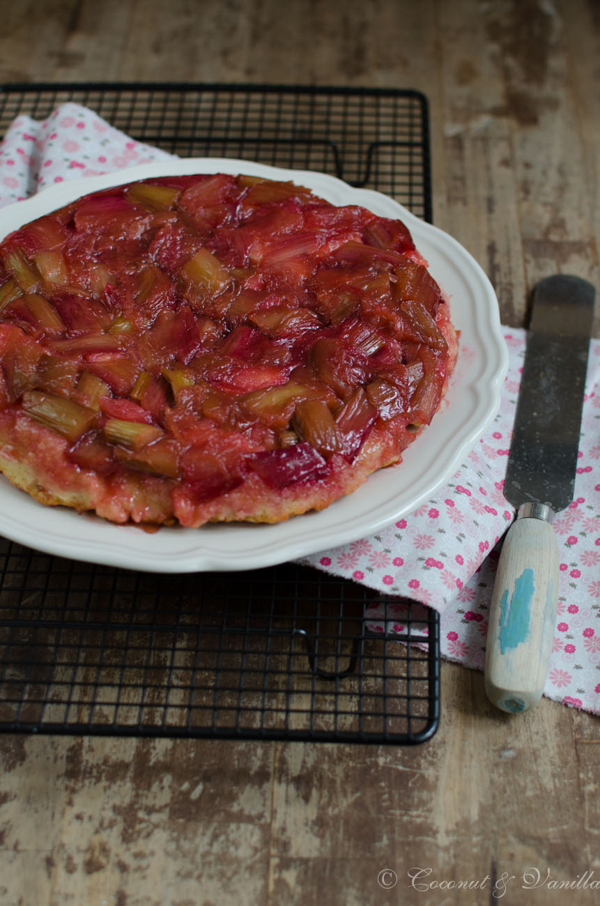 Rhabarberkuchen Upside Down