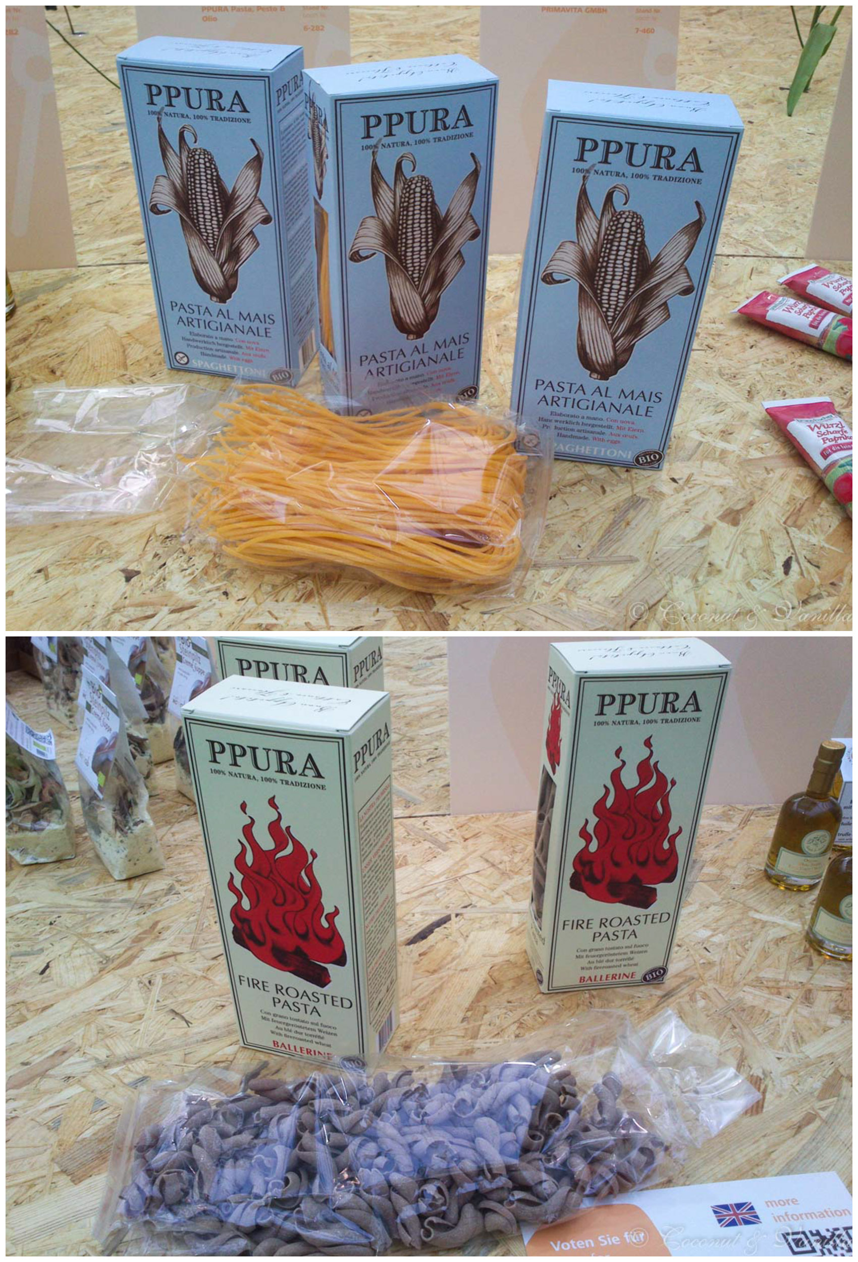 Maispasta, feuergeöstete Pasta von PPura
