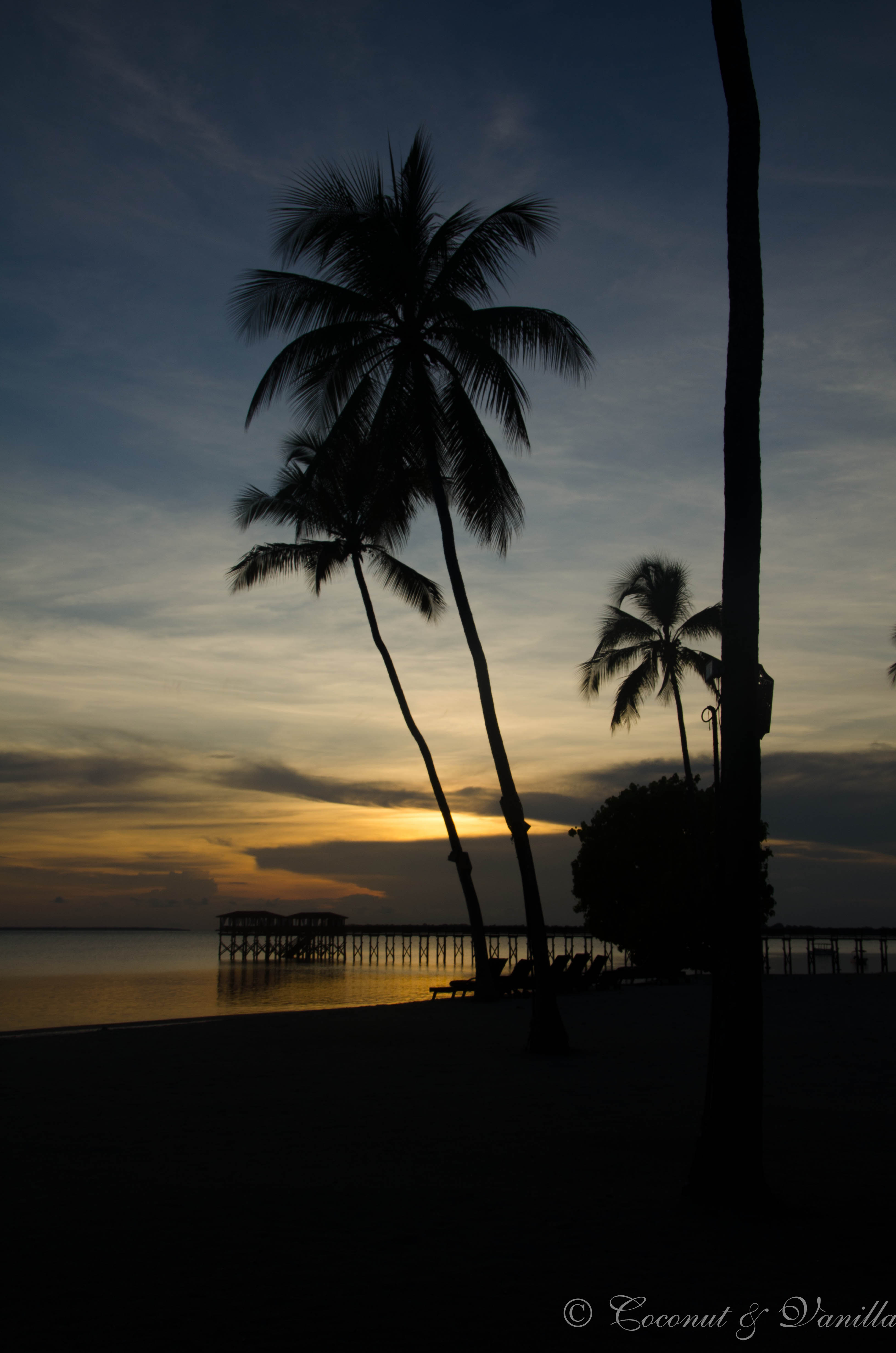 traumhafter Sonnenuntergang im The Residence Zanzibar