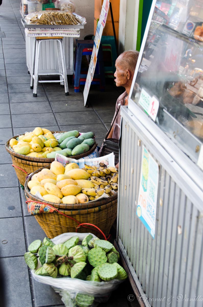 Bangkok Chinatown Lotusblumen