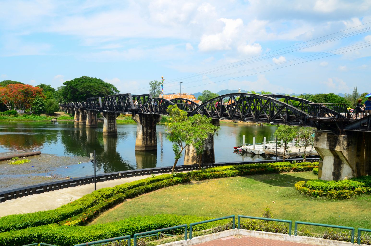 River Kwai Bridge in Kanchanaburi