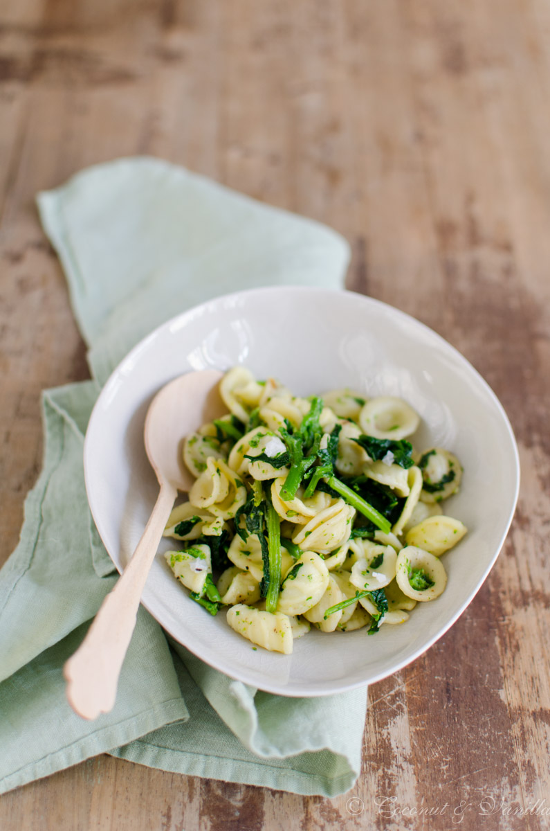 <!--:de-->Orecchiette mit Cima di Rapa<!--:--><!--:en-->Orecchiette with Cima di Rapa (Broccoli Rabe)<!--:-->