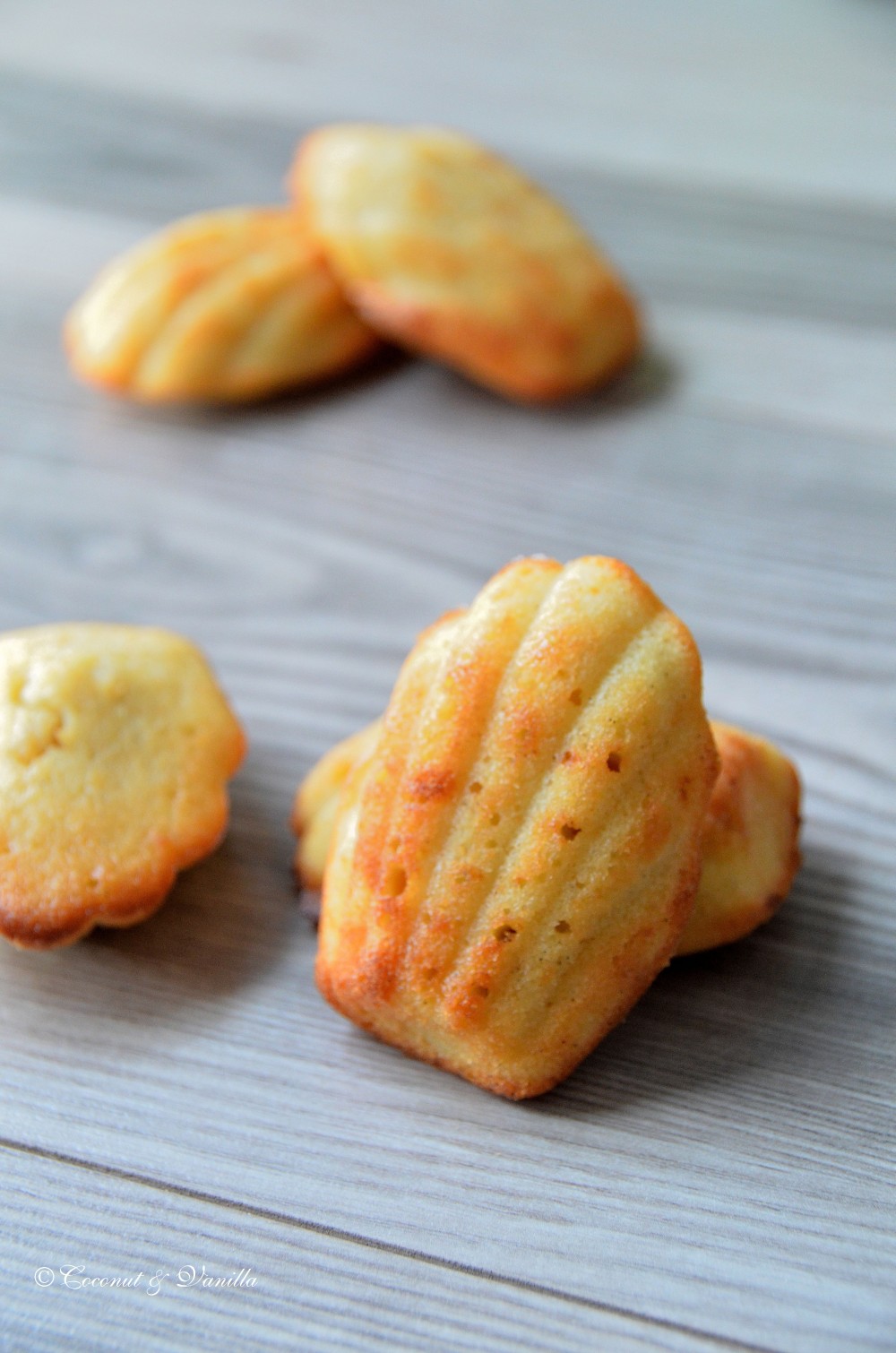 Apfel & Vanille Madeleines mit brauner Butter