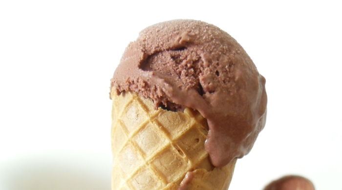 Himbeer-Schokoladen-EisRaspberry-Chocolate Ice Cream