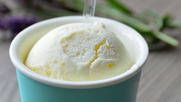 Frozen Yogurt mit ZitroneLemon Frozen Yogurt 