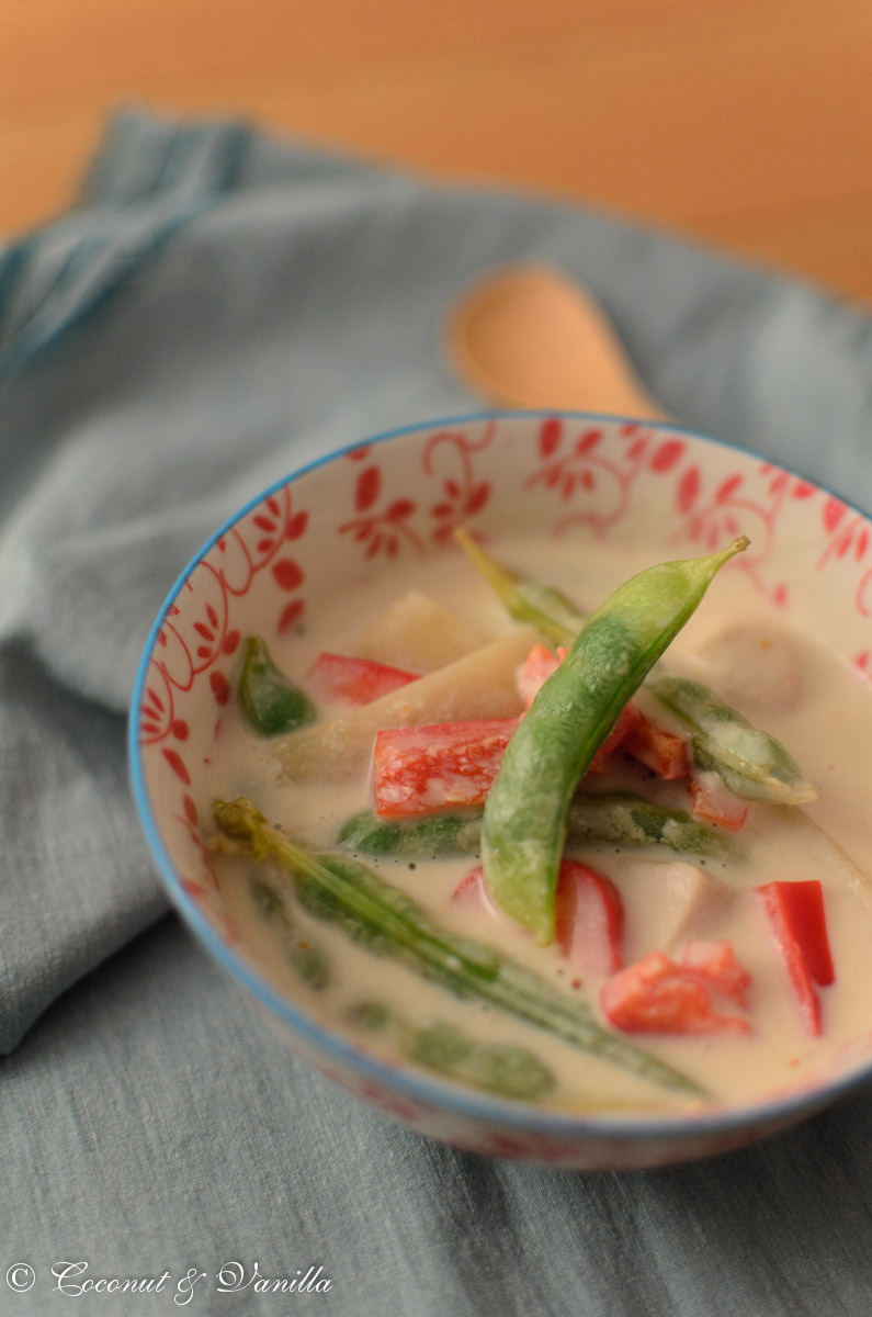 schnelles Abendessen: rotes Thaicurryquick dinner: Red Thai Curry