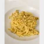 Quick and easy dinner: Linguine with Cauliflower Pesto