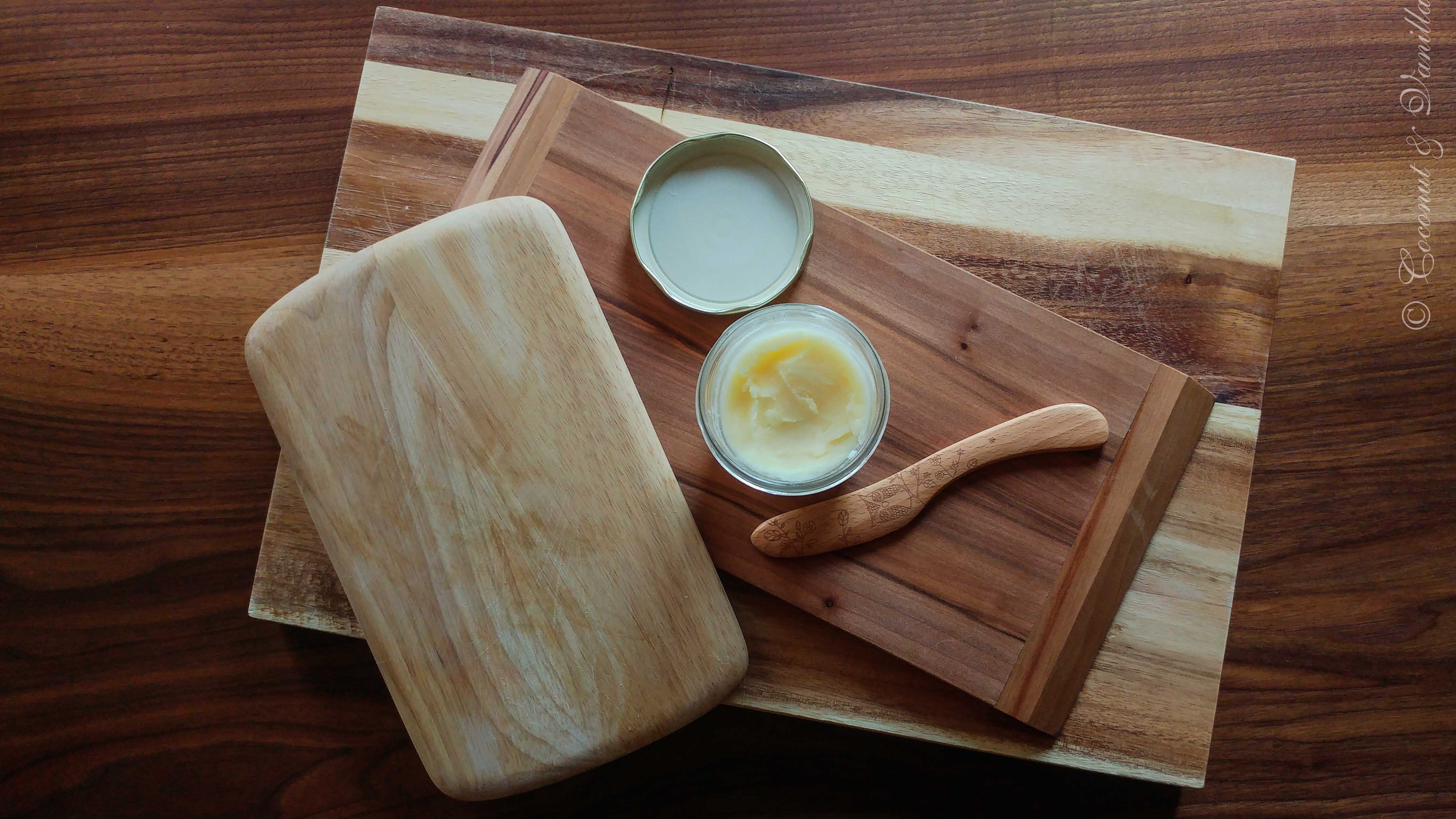 [:de]Holzschneidebretter statt Plastik & selbstgemachte Holzbutter[:en]Wooden cutting boards instead of plastik & homemade wood butter[:]